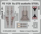 1/48 1129:  Su-27S seatbelts STEEL
